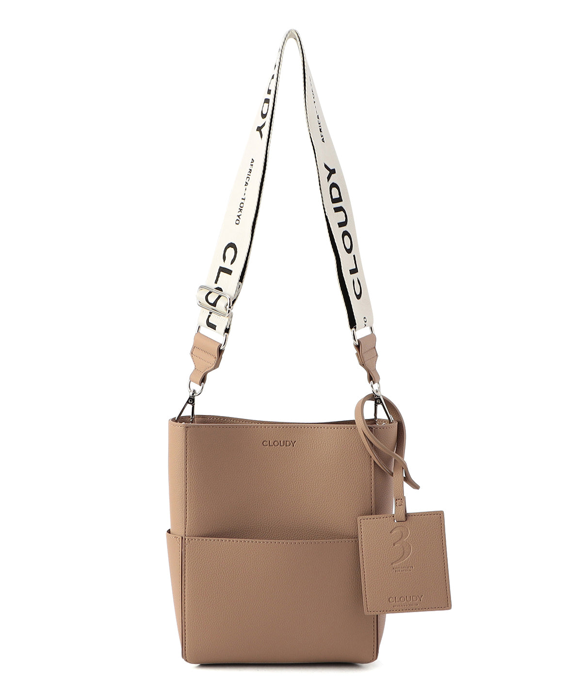 Logo Shoulder bag(Small) BEIGE