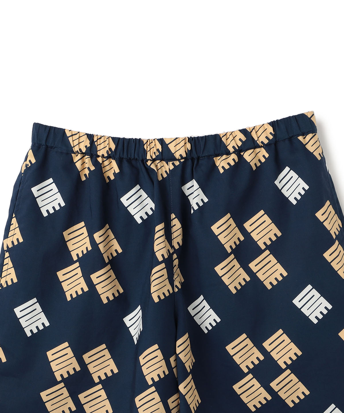 African Textile Shorts NAVY