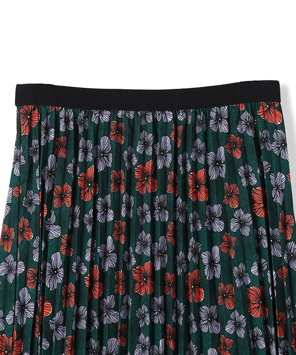 Pleated Skirt GREEN