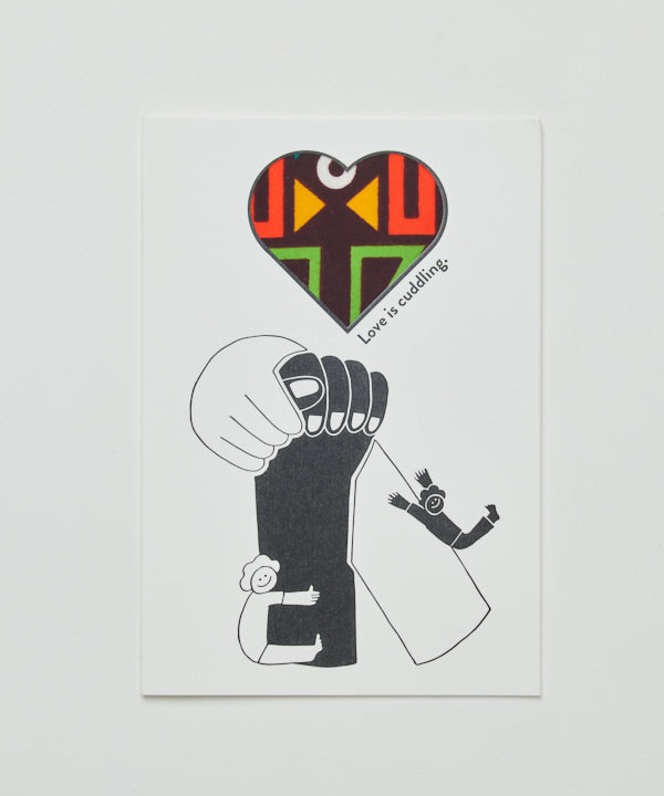 バレンタインセット「WITH MY WORDS」（ポーチ・グリーティングカード）