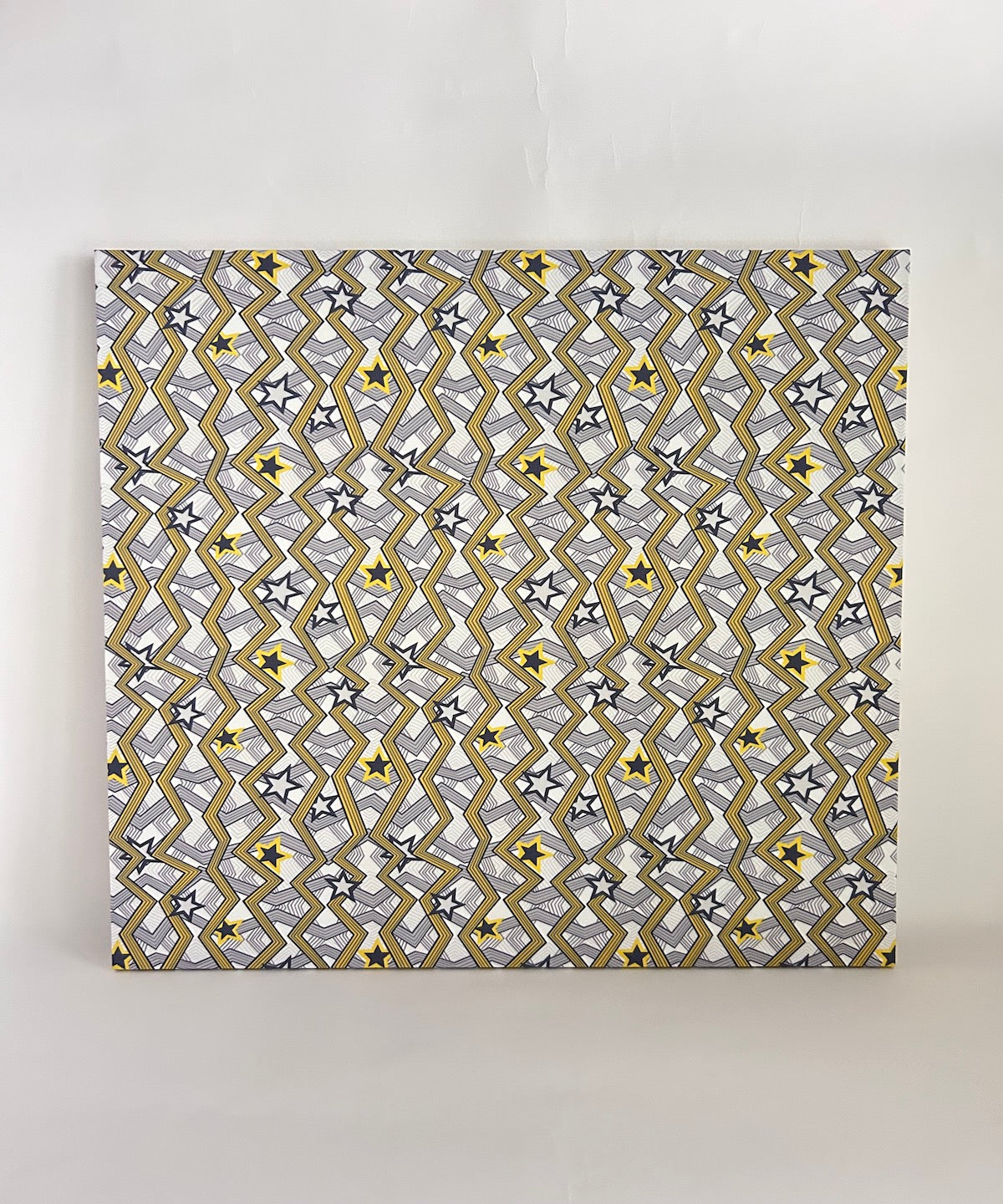 Textile panel (Square 53cm) DANCING STAR
