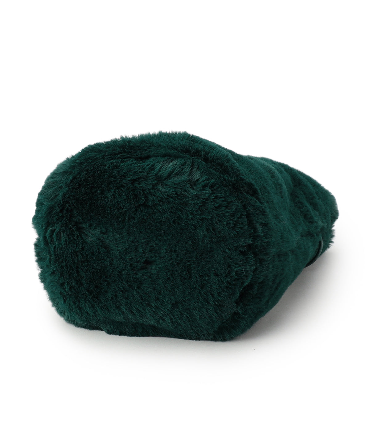 【予約：11月中旬〜下旬発送予定】Eco Fur Drawstring Shoulder Bag GREEN