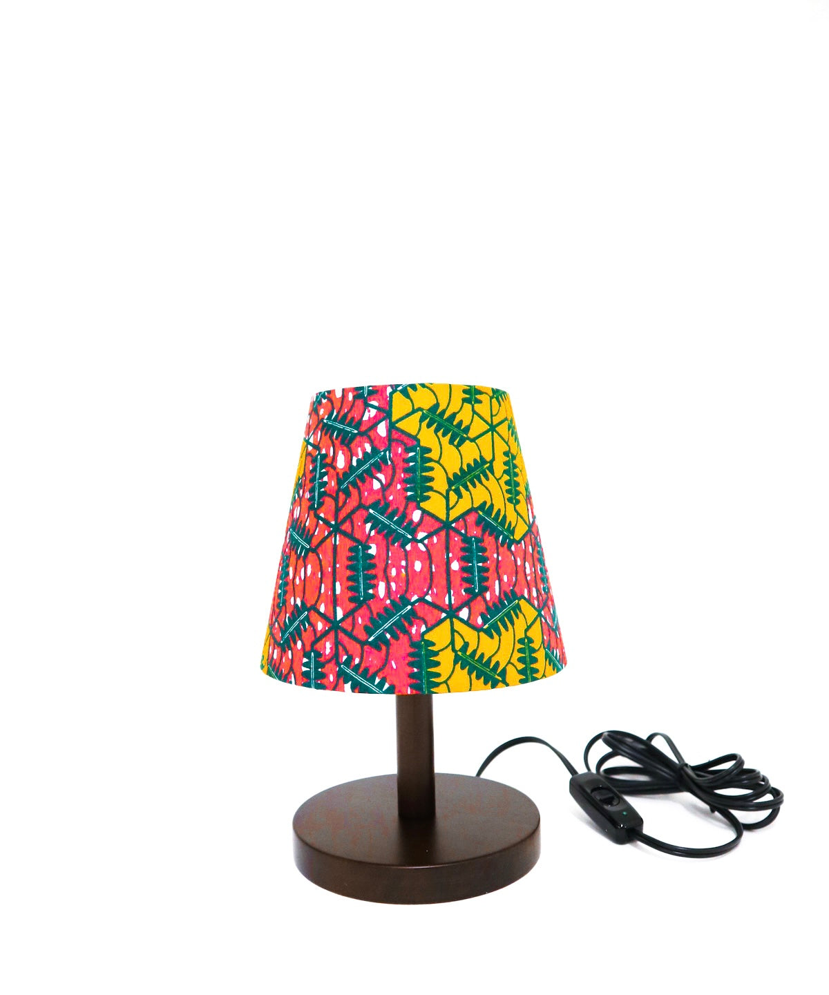 African textile Lamp 107-2