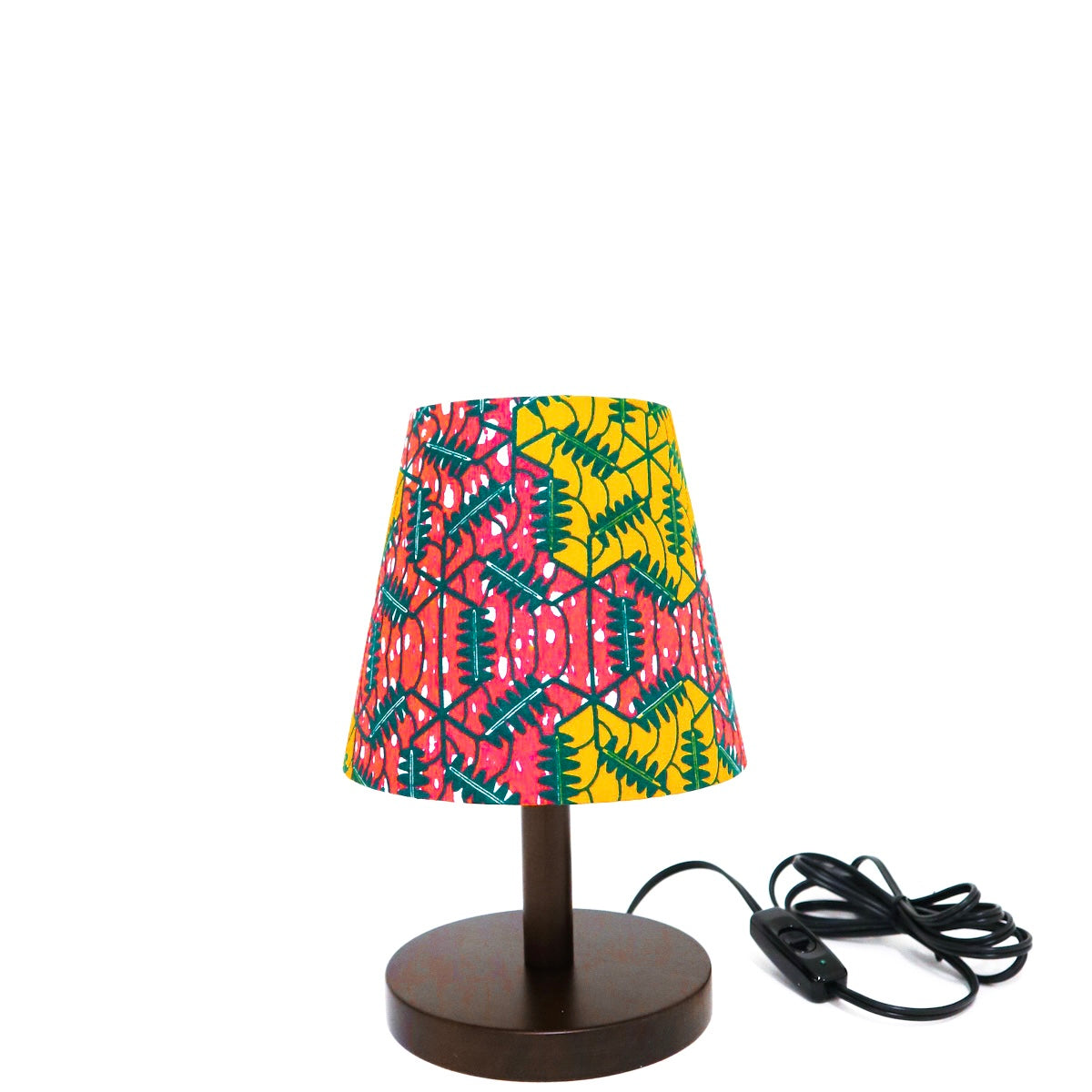 African textile Lamp 107-2