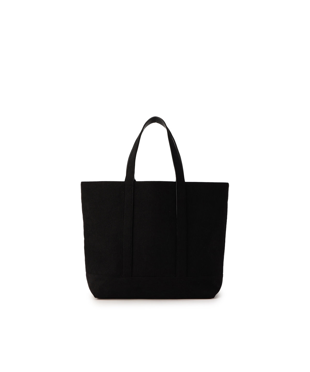 Corduroy Tote Bag (Large) BLACK