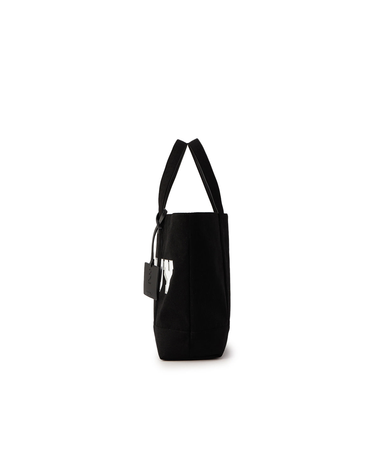 Corduroy Tote Bag (Large) BLACK