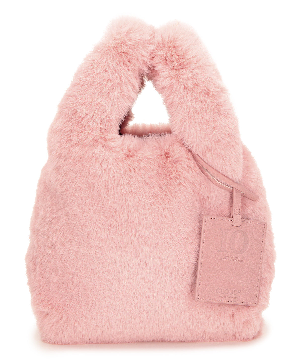 Eco Fur Convenience Bag (Small) PINK