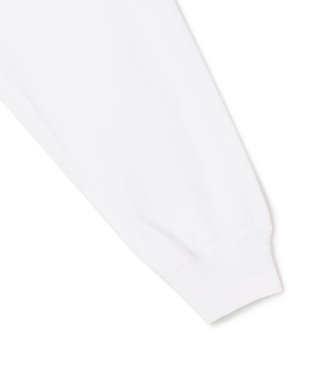 Long Sleeve Pocket T-SHIRTS 001 WHITE
