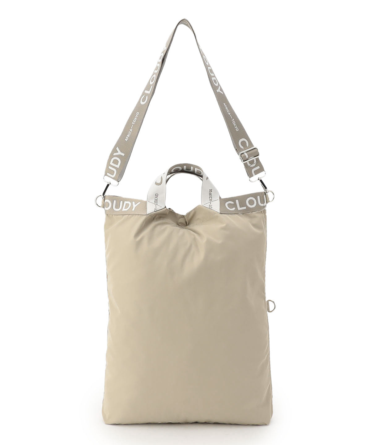 Reversible Shoulder Bag (Largr) BEIGE