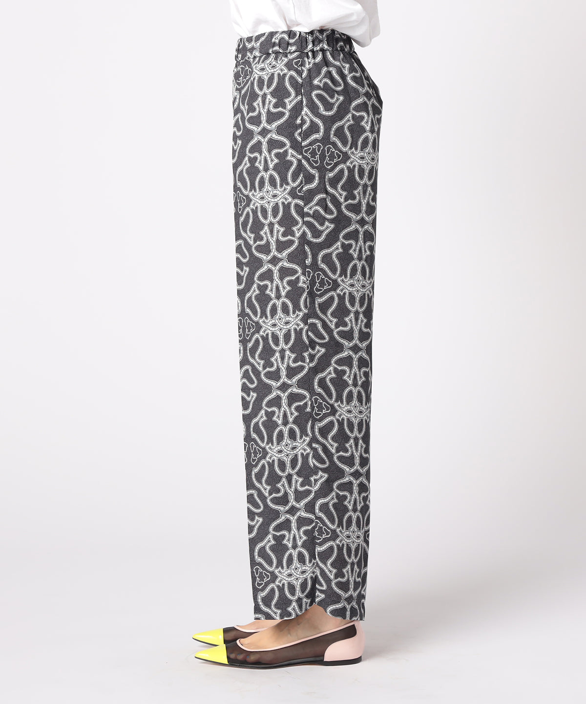 Recycled African Textile Long Pants BLACK