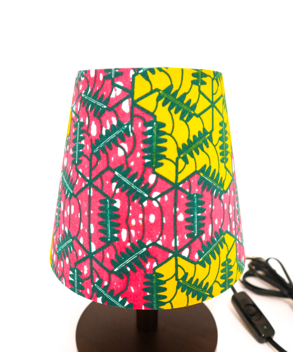 African textile Lamp 107-2