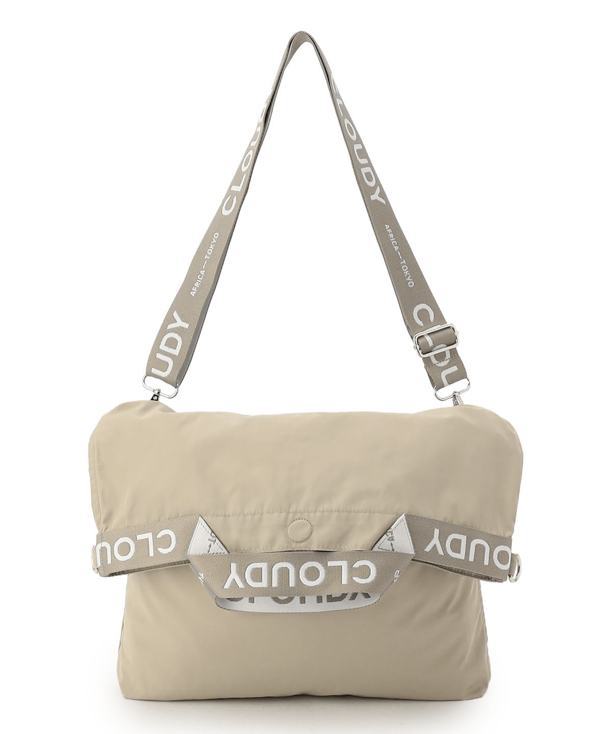 Reversible Shoulder Bag (Largr) BEIGE