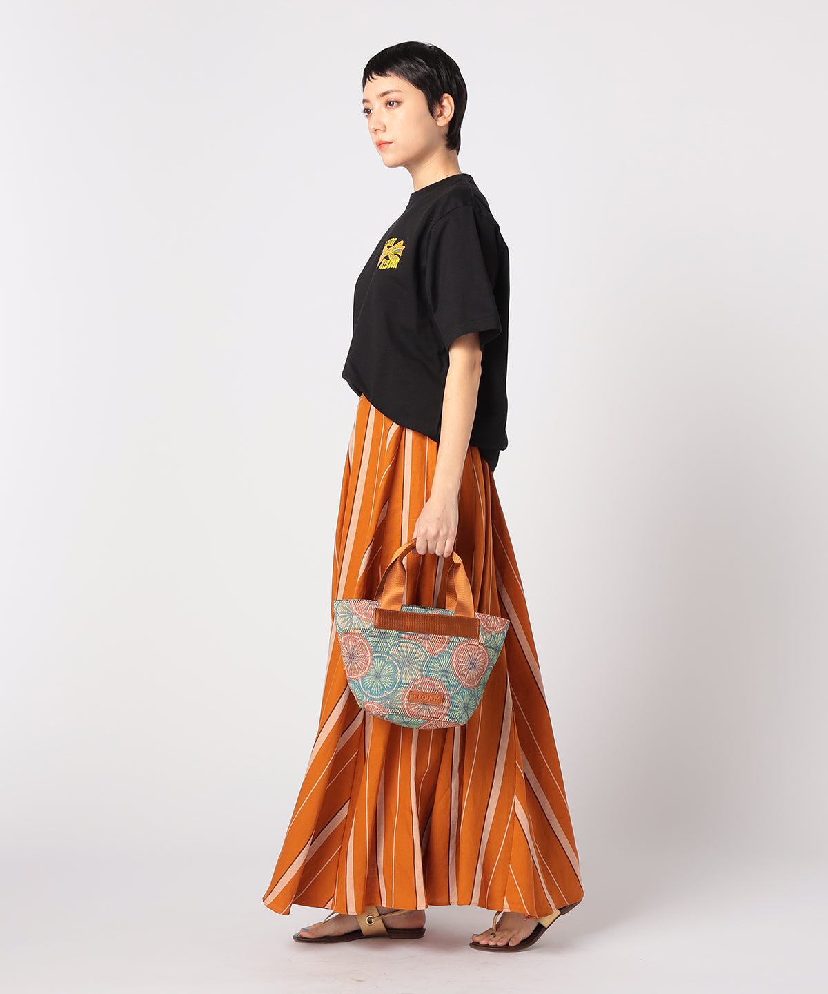 Mesh Tote Bag (Small) Enigmatic elegance