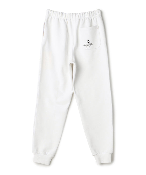 Recycled Sweat Pants CLOUD-Y WHITE