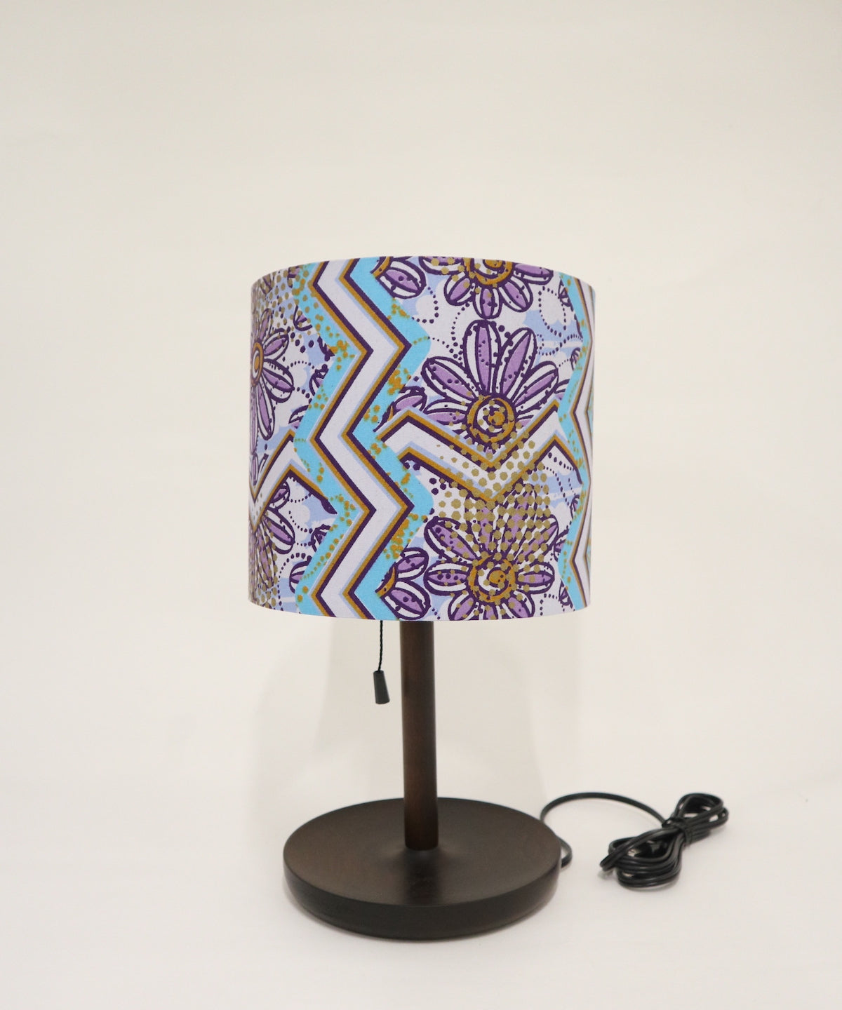 【予約：9月中旬〜下旬発送予定】African textile lamp 105-3