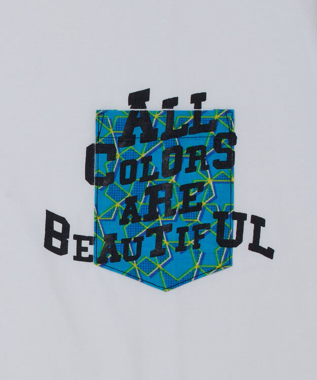 Printed Pocket T-SHIRTS ～ALL COLORS ARE BEAUTIFUL～ 369 WHITE