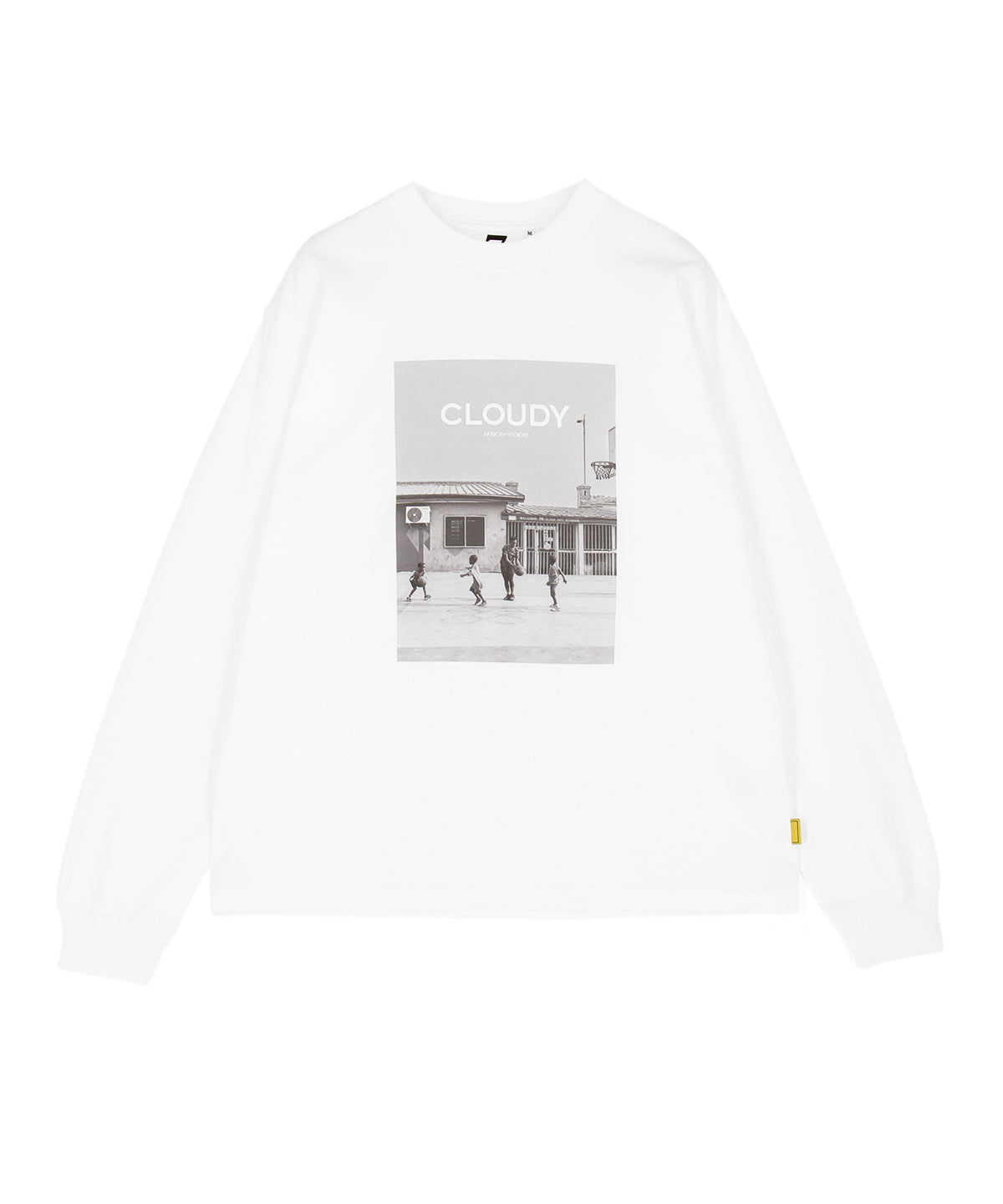 Long Sleeve T-Shirts Basketball WHITE