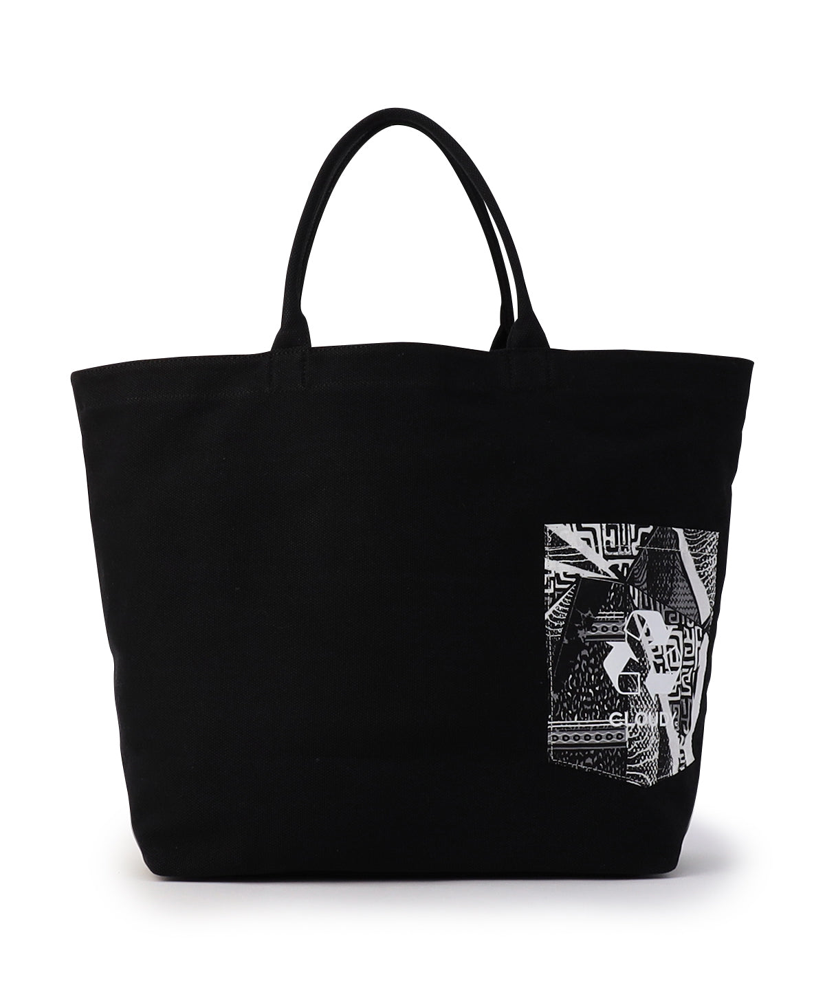 Canvas Tote (Large) ROPE(BLACK)