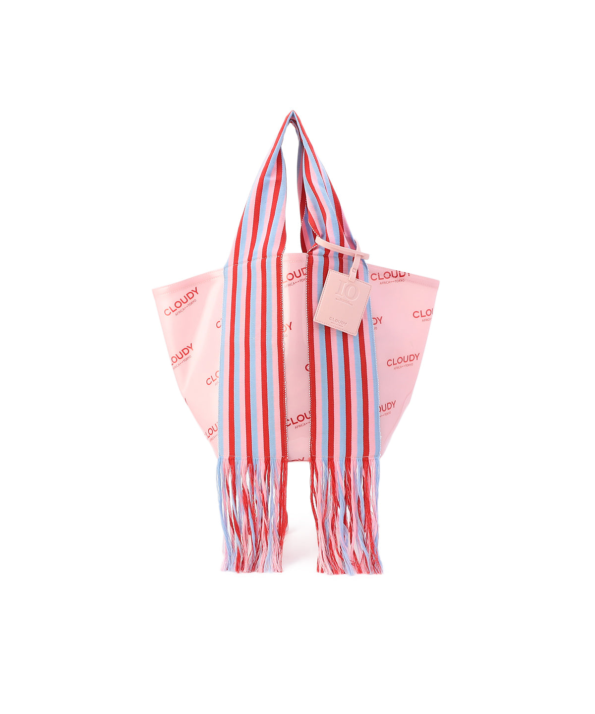 EVA × Kente Bag (Large) PINK