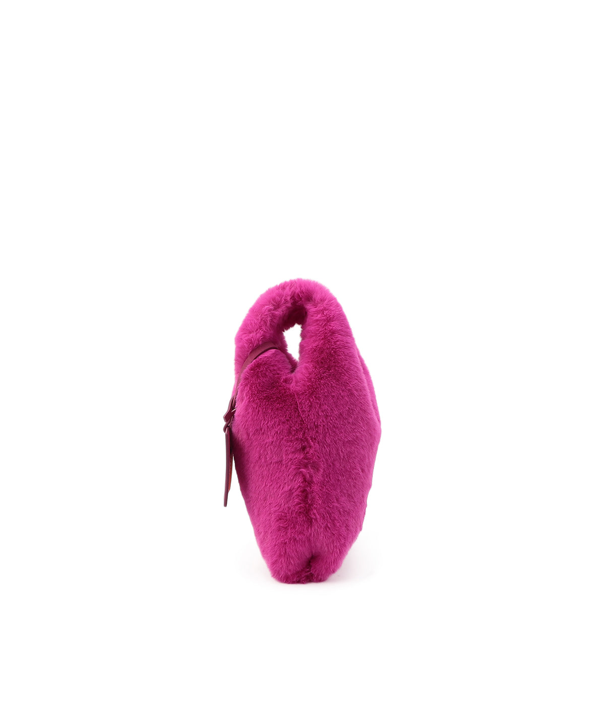 Topshop pink fluffy discount bag