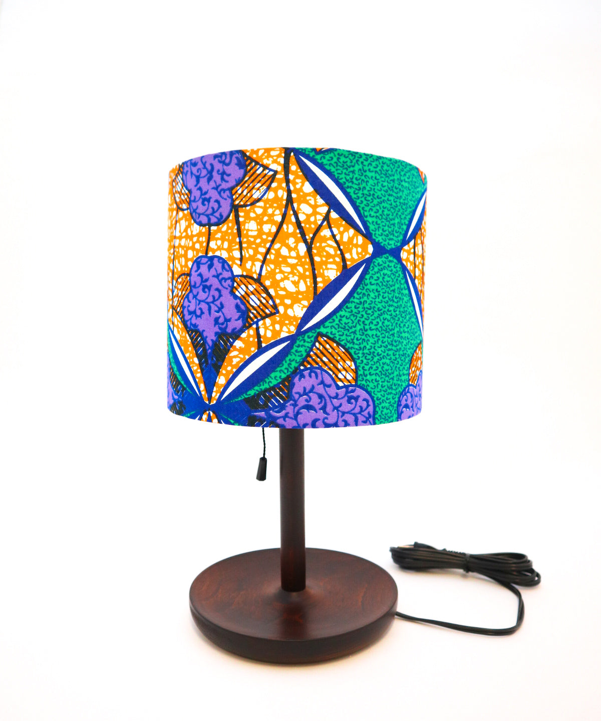 African textile Lamp 108-3