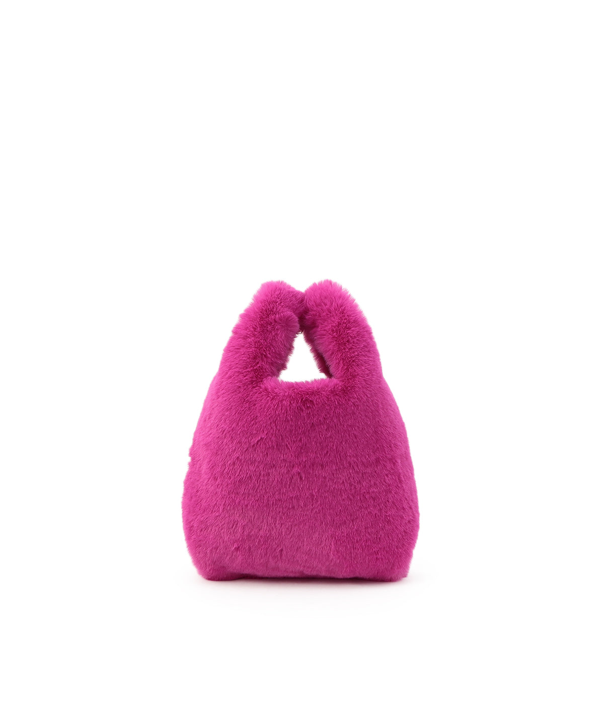 Eco Fur Convenience Bag (Small) PINK | Bag | CLOUDY official mail