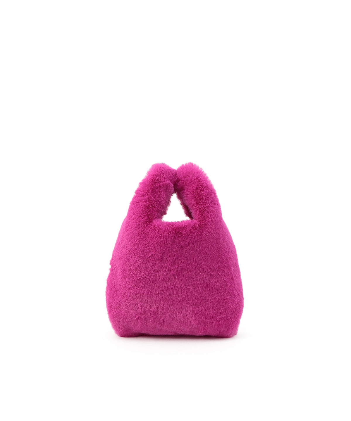 Eco Fur Convenience Bag (Small) PINK