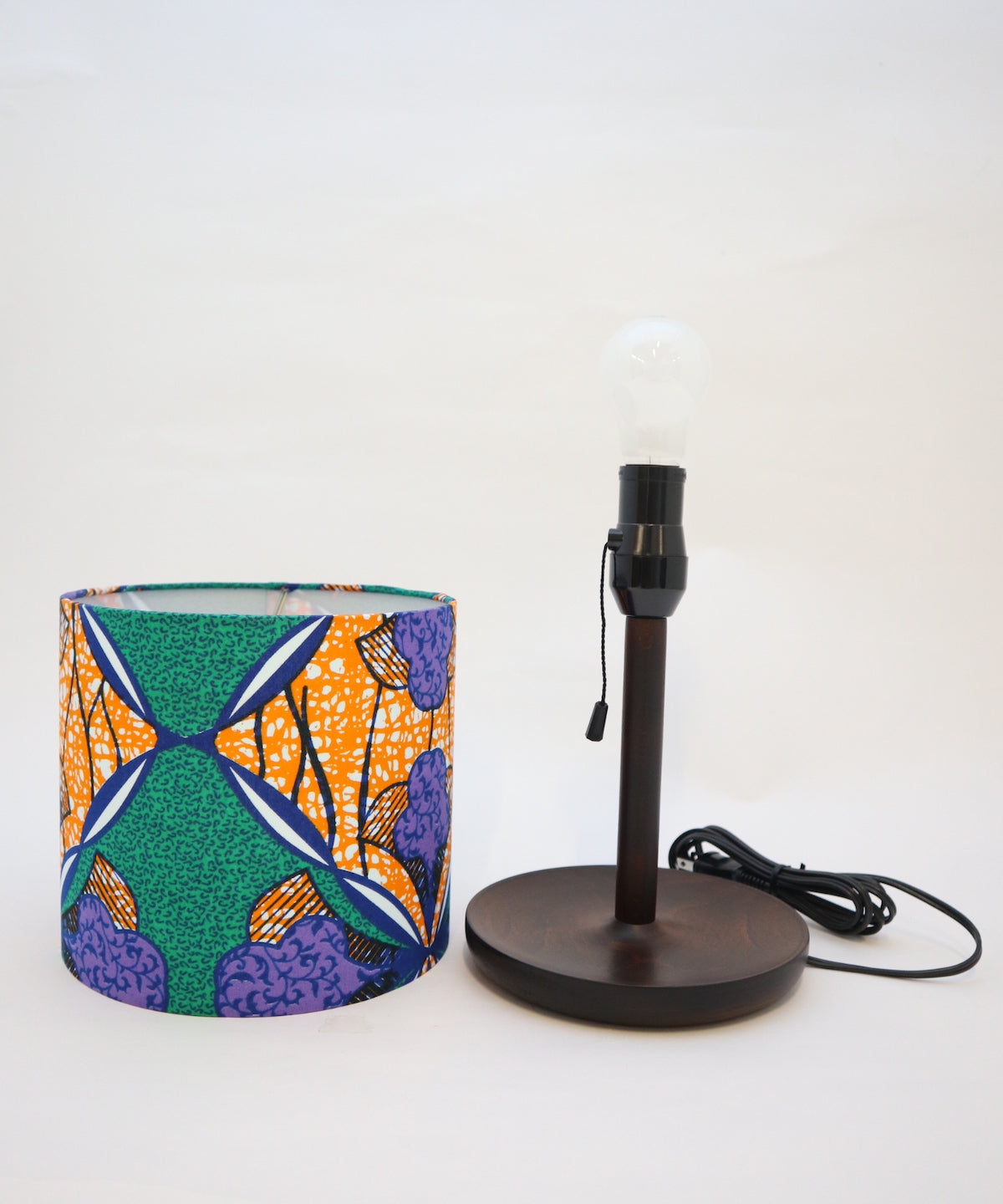 African textile Lamp 108-3