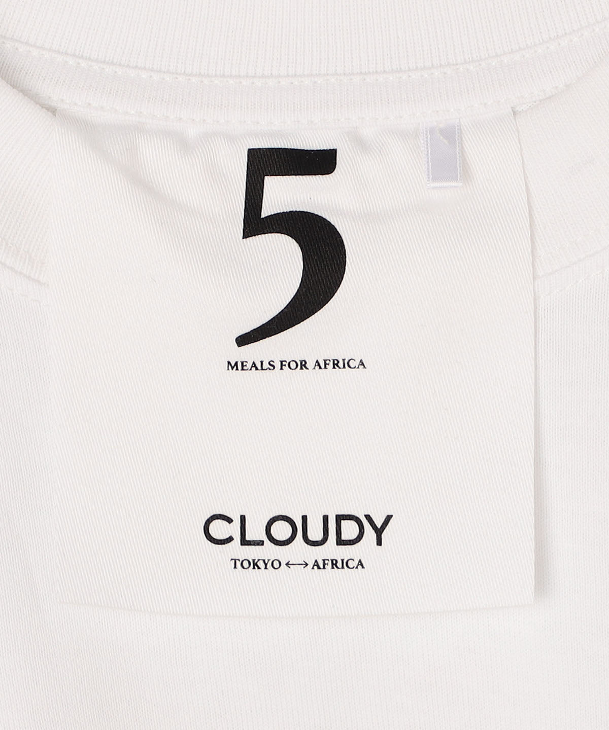 Lunch T-shirt WEEKLY WEATHER  WHITE