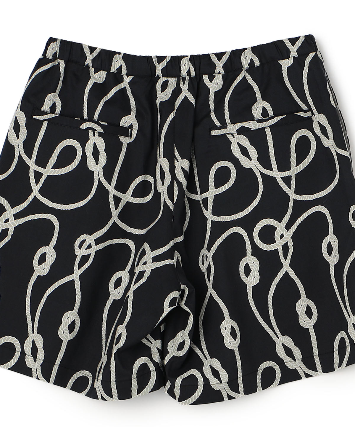 African Textile shorts  BLACKⅡ