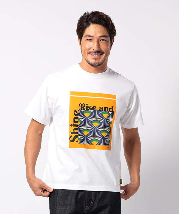 Park T-shirts Original Textile Rise and Shine WHITE