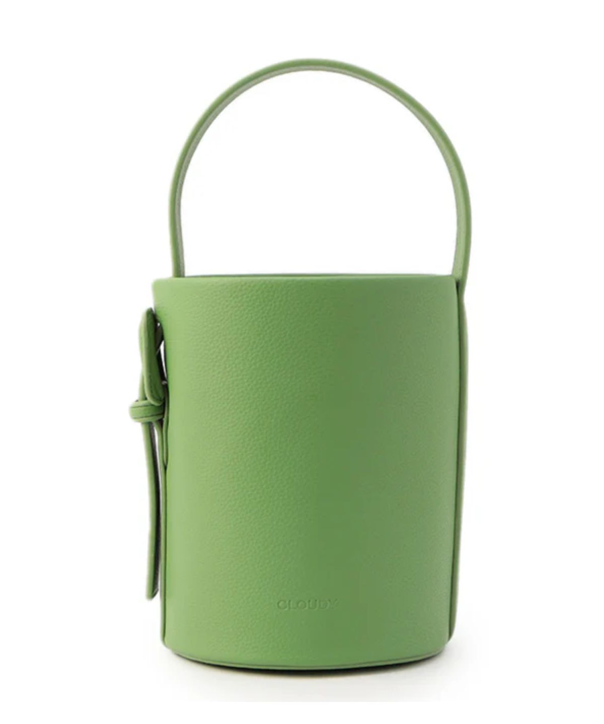 Coverd Buckle Tube Bag GREEN