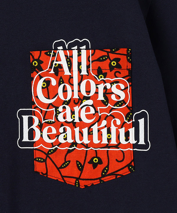 Printed Pocket T-SHIRTS ～ALL COLORS ARE BEAUTIFUL～ 387 NAVY