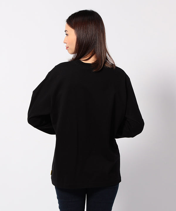 Long Sleeve T-Shirts TEXTILE COLORS BLACK