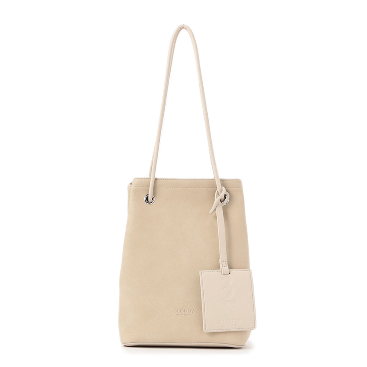 【美品】CLOUDY ケンテ×フェイクレザー トート Fake Suede Tote Bag Beige | バッグ | CLOUDY公式通販サイト