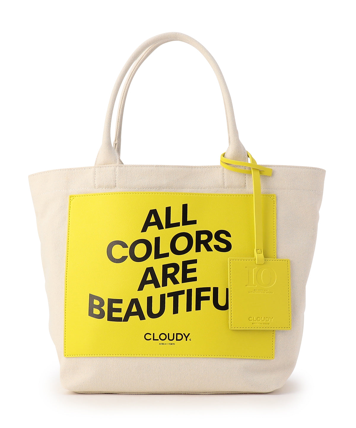 Canvas Tote (Medium) YELLOW