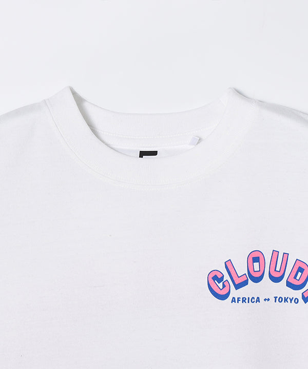 Lunch T-shirt HAVE A GOOD CLOUDY WHITE