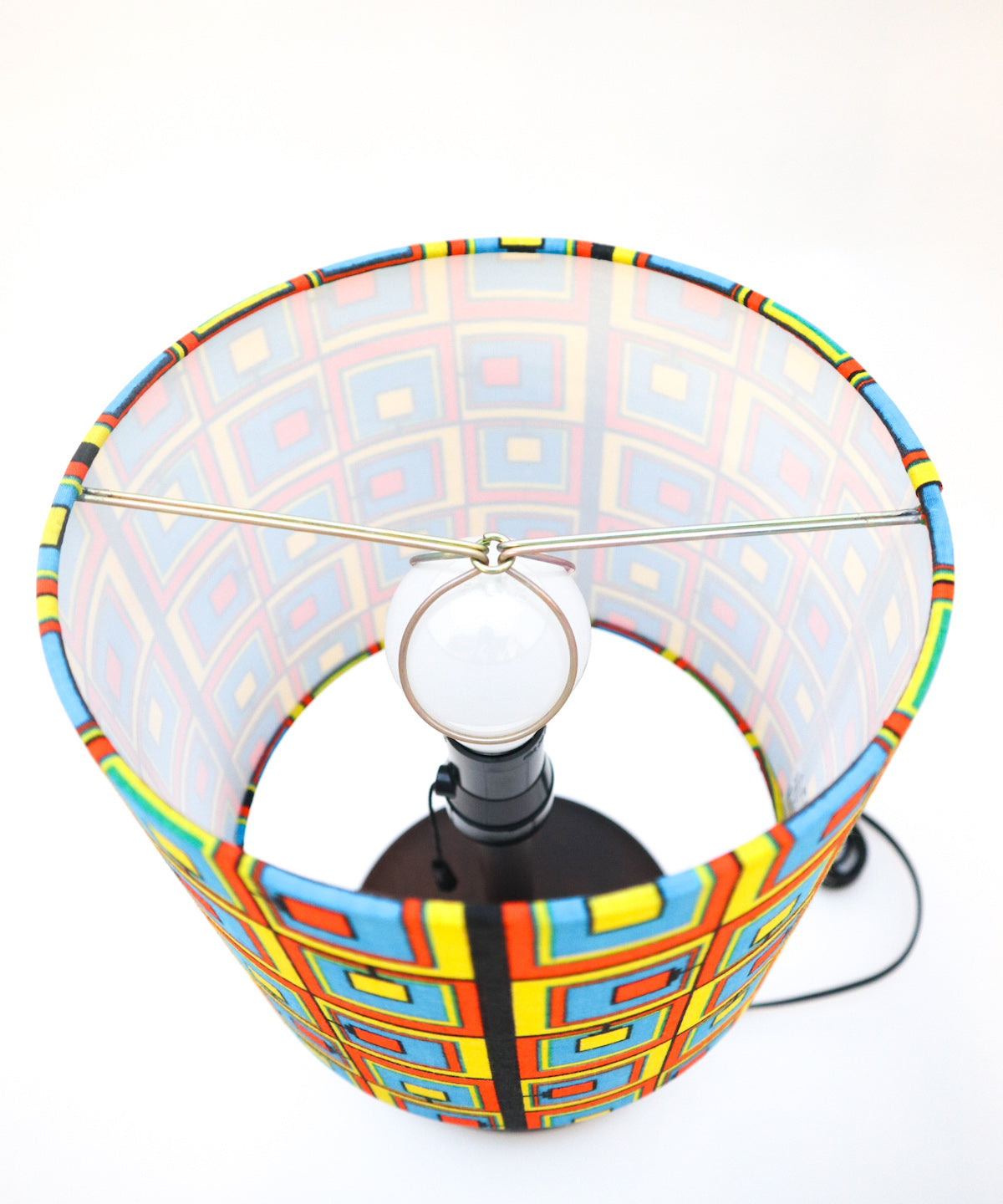 African textile Lamp 104-4