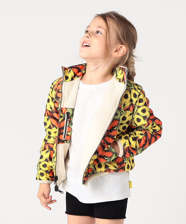 Kids Recycled Reversible BOA Blouson OFFWHITE