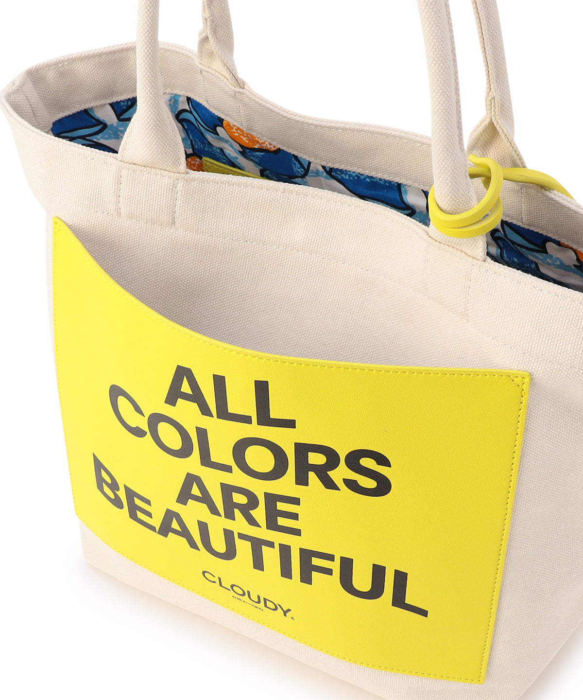 Canvas Tote (Medium) YELLOW