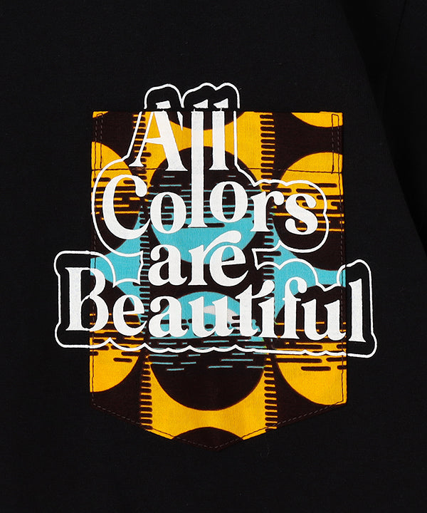 Printed Pocket T-SHIRTS ～ALL COLORS ARE BEAUTIFUL～ 390 BLACK