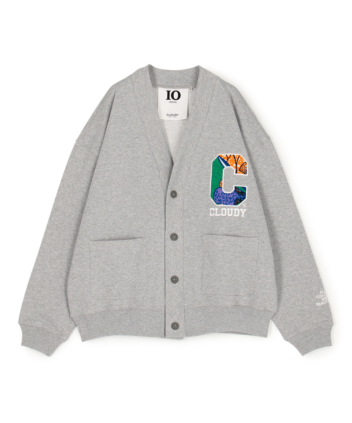 Sweat Cardigan C GRAY