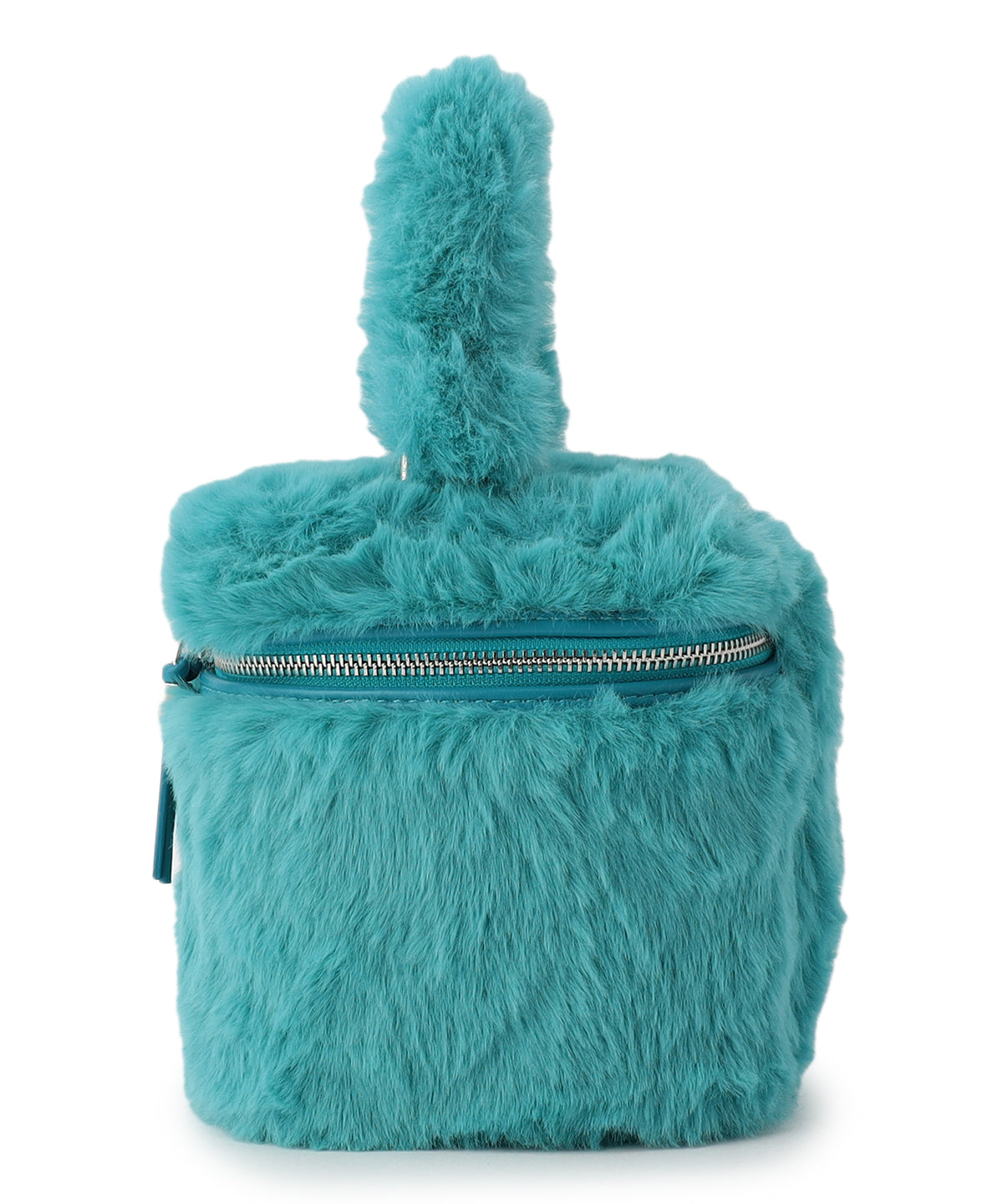 Eco Fur Vanity Bag SAX BLUE