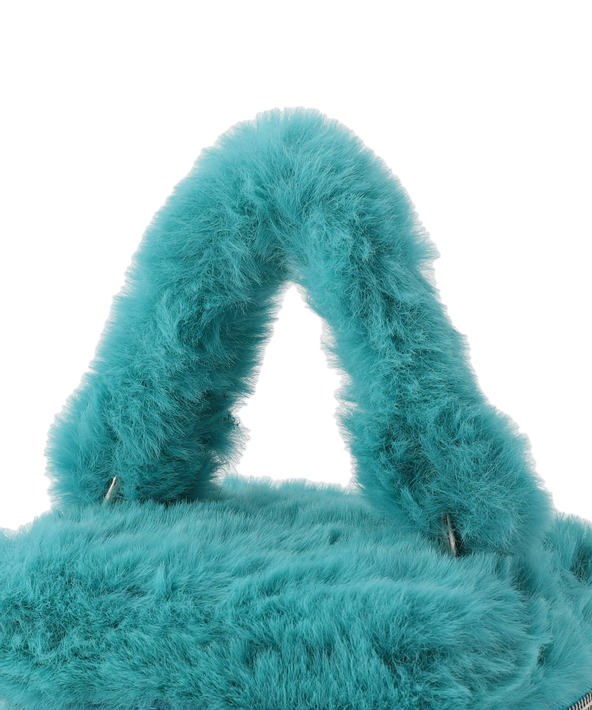 Eco Fur Vanity Bag SAX BLUE