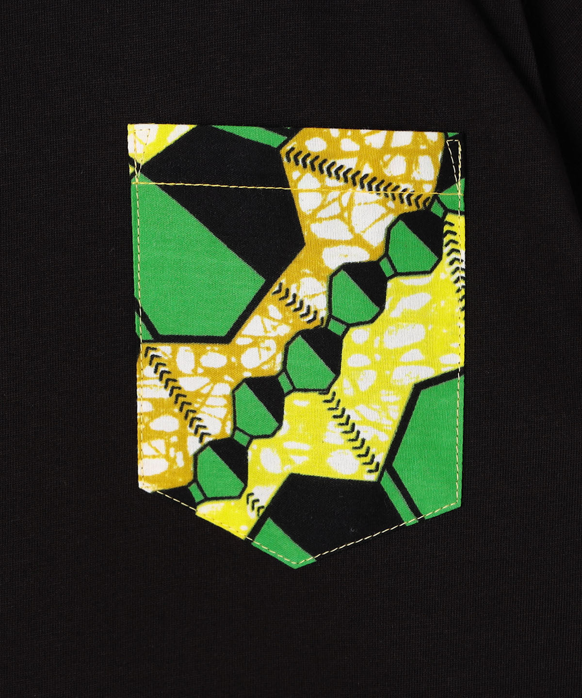 ポケットTシャツ 209 BLACK