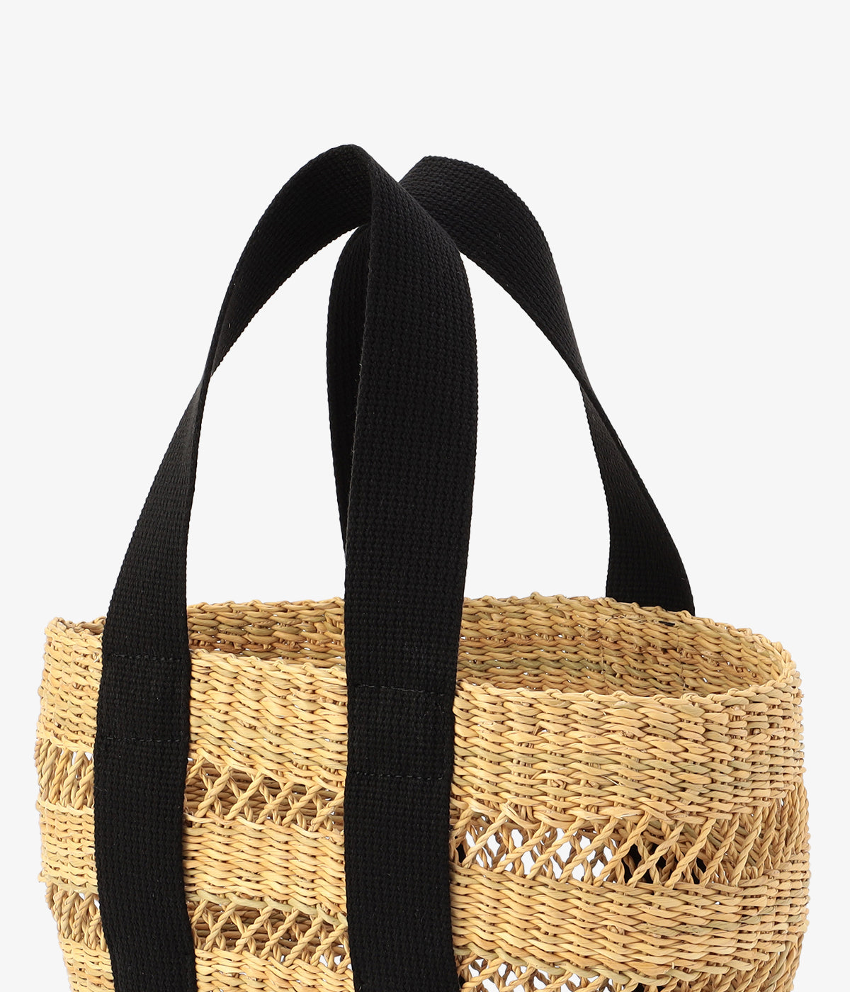 Mesh Tote Basket (Small) BLACK