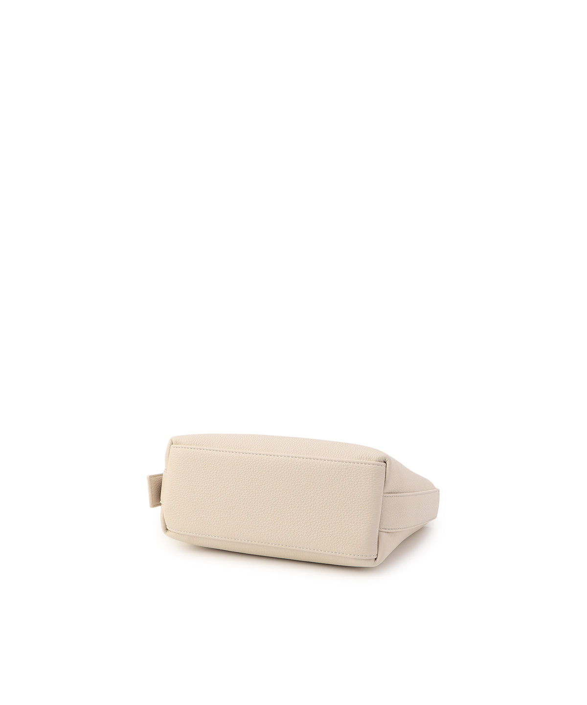 Coverd Buckle Hand Bag WHITE