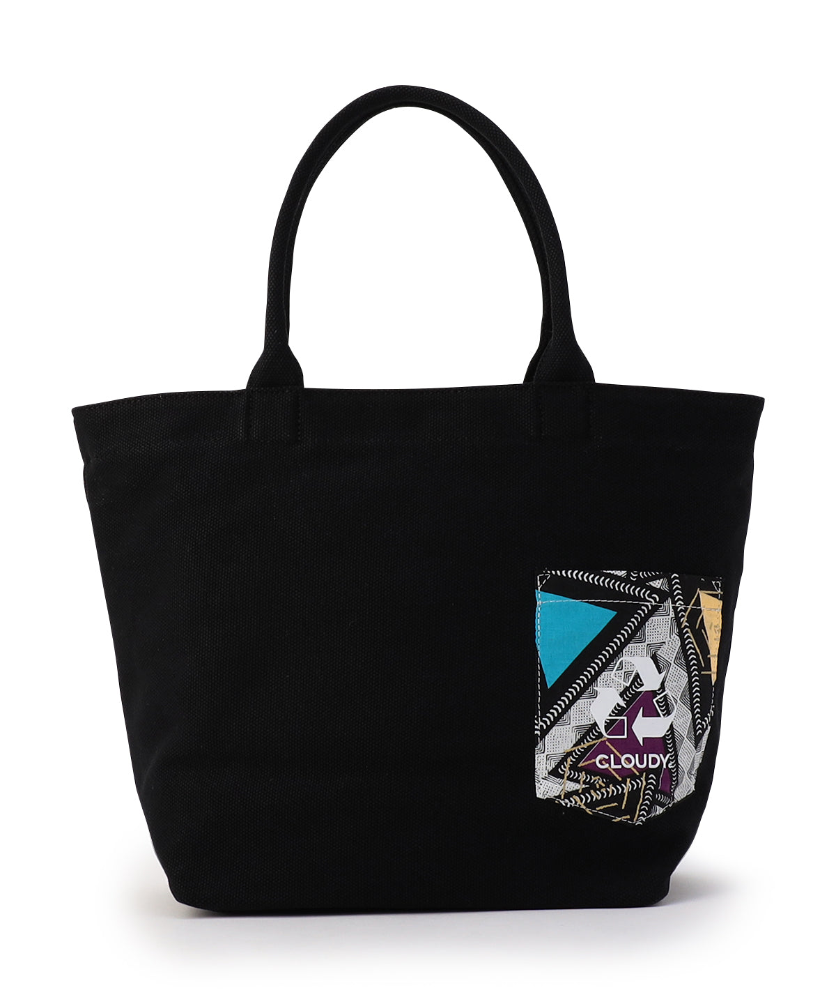 Canvas Tote (Medium) ROPE(BLACK)