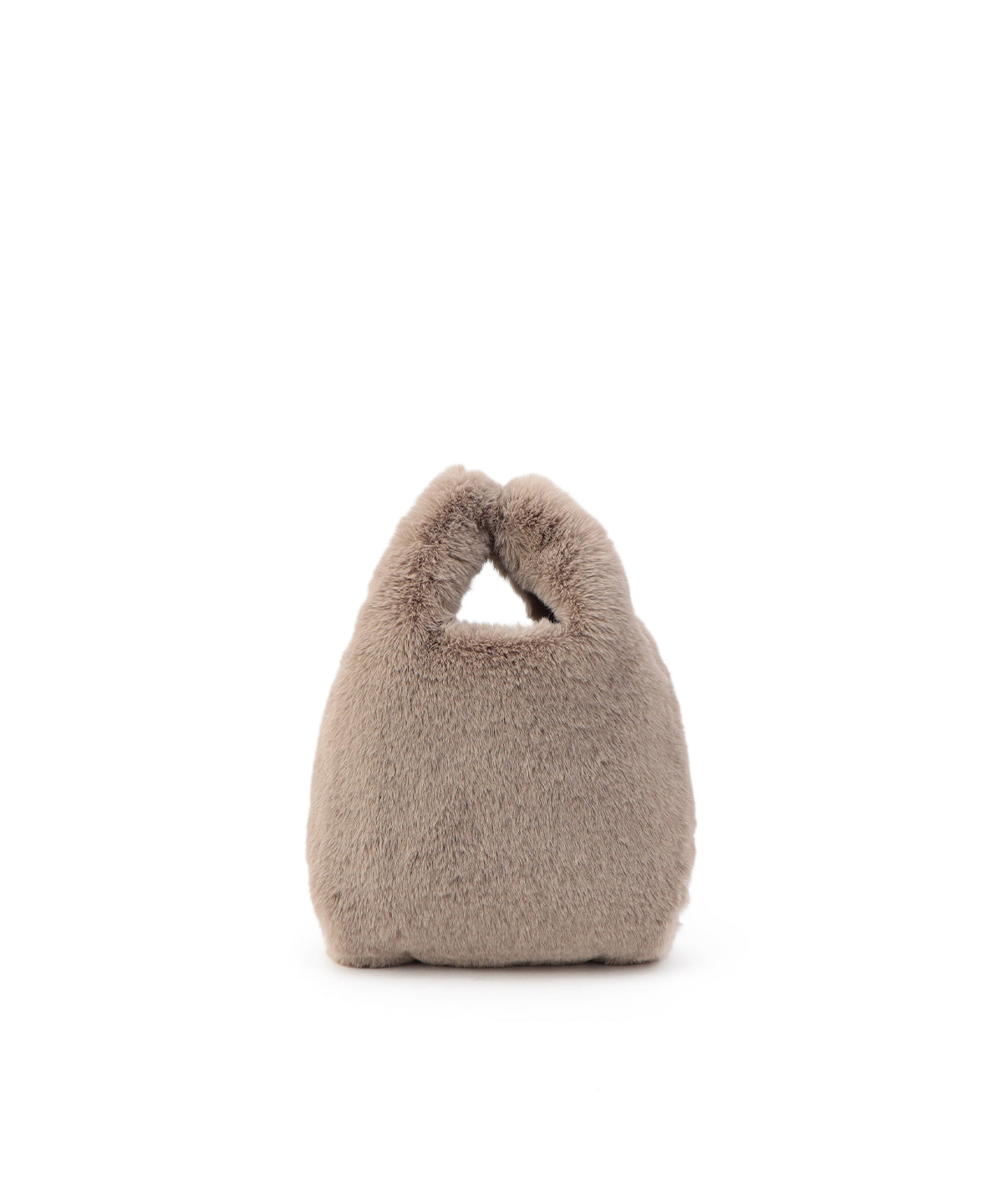 Eco Fur Convenience Bag (Small) BEIGE