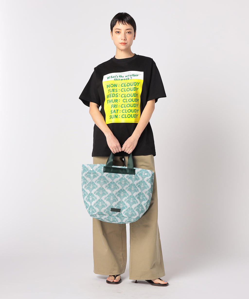 Mesh Tote Bag (Medium) Enigmatic elegance